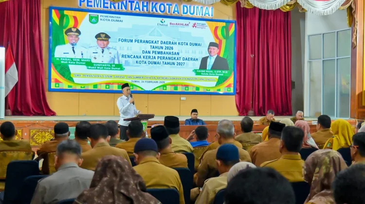 Wako: Pemko Dumai Butuh Dukungan Kuat dari Seluruh Elemen