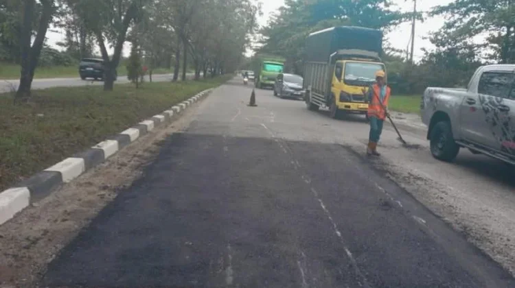 Enam Ruas Jalan Pekanbaru selesai Diperbaiki