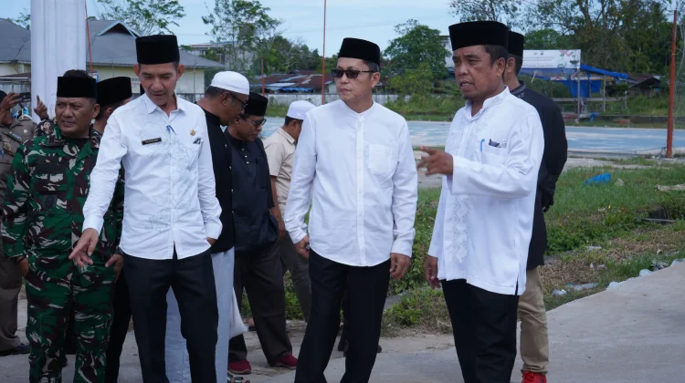 Pemkab Inhil Tinjau Infrastruktur Pelabuhan Sungai Guntung