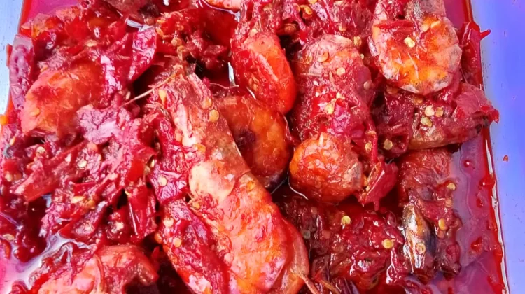 Lezatnya Udang Sambal