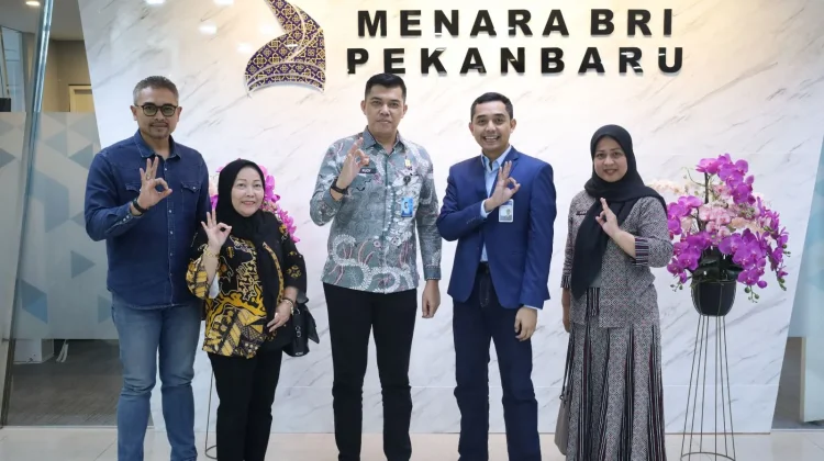 Kemenkum Riau Lakukan Audiensi dengan BRI Pekanbaru