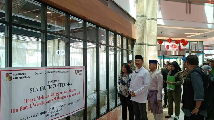 Satpol PP Pekanbaru Awasi Restoran Siang Ramadan