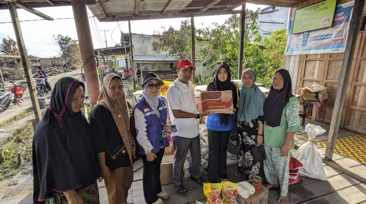 Pemkab Inhil Salurkan Bantuan Korban Kebakaran