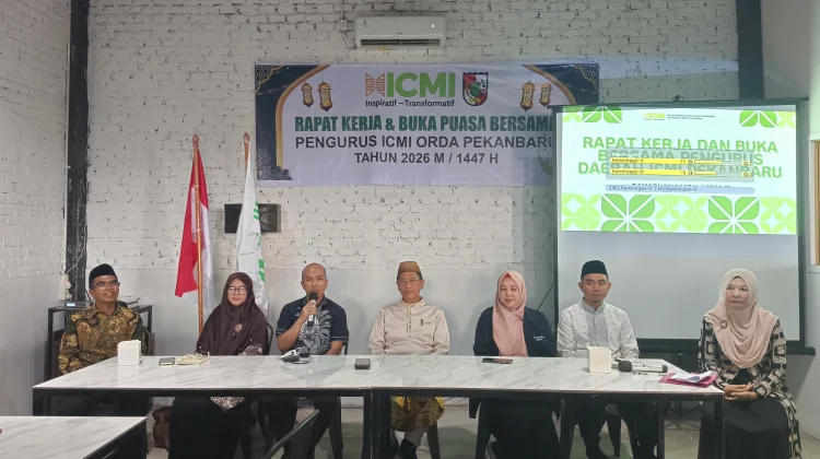 ICMI Pekanbaru Adakan Raker Sekaligus Buka Puasa Bersama