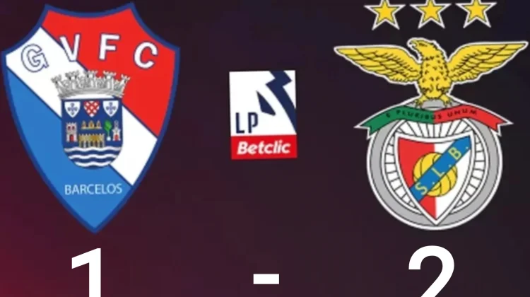Benfica Bangkit, Tekuk Gil Vicente 2-1