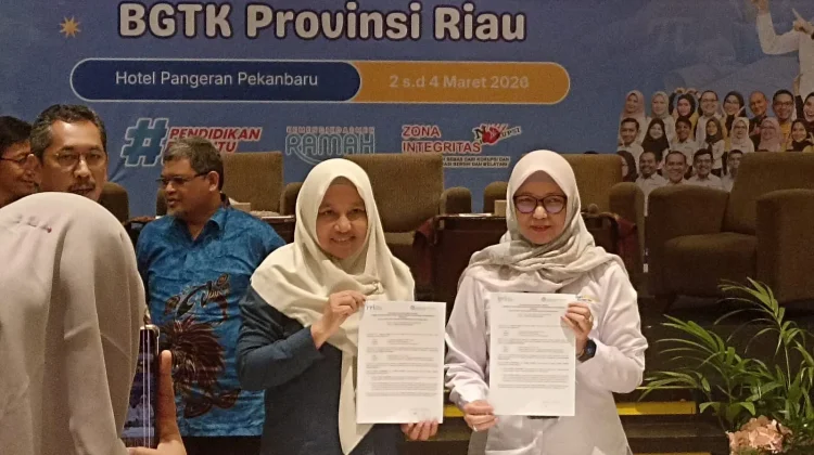 RRI Pekanbaru Jalin Kerjama Dengan BGTK Provinsi Riau