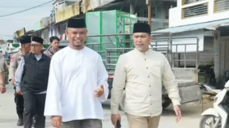 Safari Ramadhan Pemkab Inhil Pantau Kebutuhan Pokok Masyarakat
