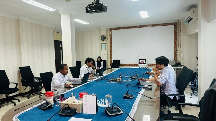 Kementerian Hukum Riau Laksanakan Ujian Penyesuaian Kenaikan Pangkat