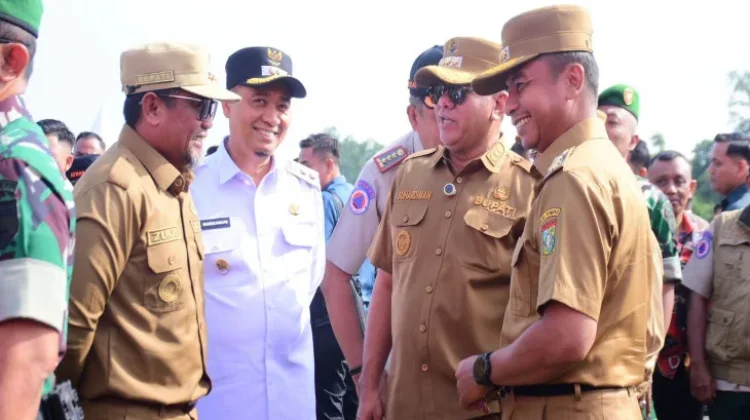 Bupati Kampar Ikuti Apel Nasional Kesiapsiagaan 2026
