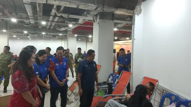 Puasa, Peserta Donor Darah PSMTI Riau Tetap Antusias