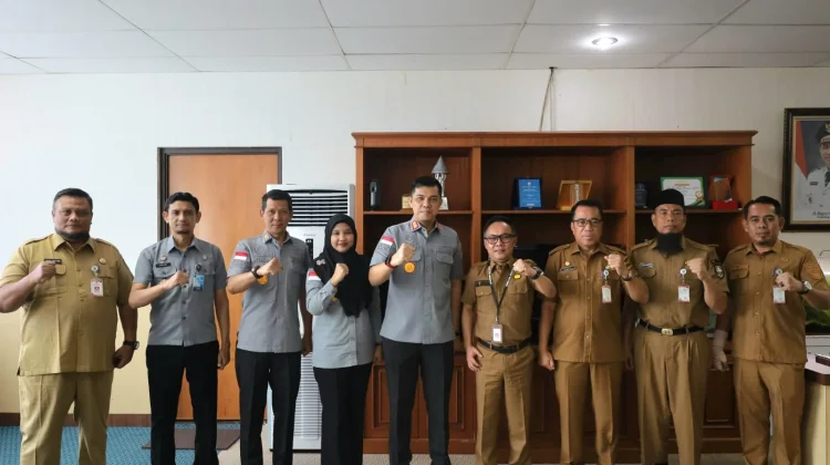 Kakanwil Kemenkum Riau Audiensi dengan Pemerintah Kabupaten Bengkalis