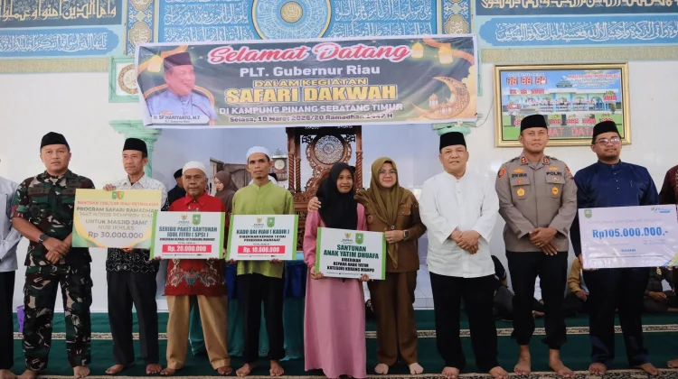 Bupati Siak Akui Sejumlah Program Provinsi Dirasakan Masyarakatnya