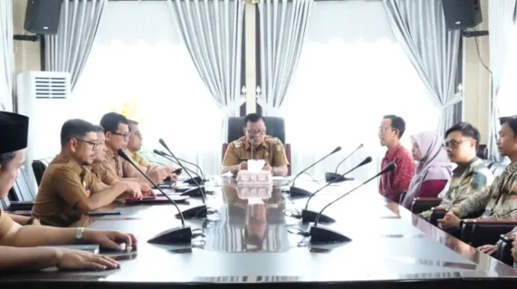 Pemkab Kuansing Gelar Exit Meeting Pemeriksaan LKPD 2025