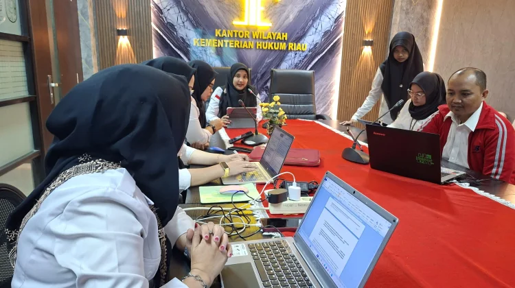Kemenkum Riau Harmonisasi Dua Ranperbup Bengkalis