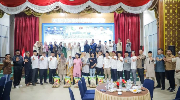PWI Kota Dumai Helat Audiensi dan Buka Puasa Bersama Pemerintah Kota