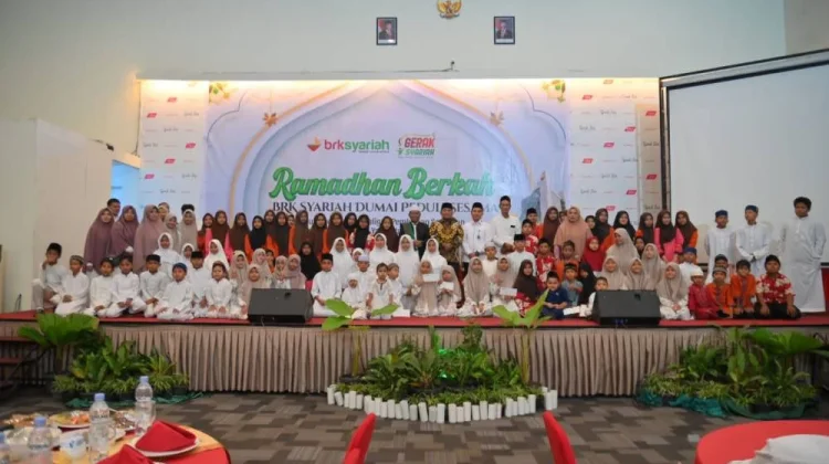 Wawako Sugiyarto Hadiri Agenda ‘Ramadan Berkah’ BRK Syariah Dumai