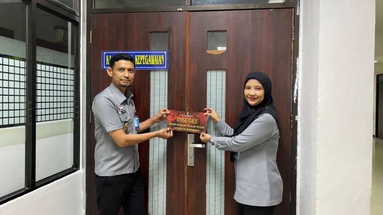 Sterilisasi Kantor jelang WFA dan Lebaran