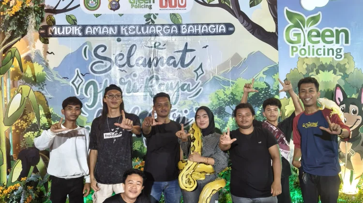 Pos Terpadu Polres Dumai Jadi Spot Foto Favorit Warga