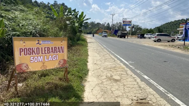 Jalur Mudik di Riau Siap Dilintasi, Perbaikan Jalan Tuntas