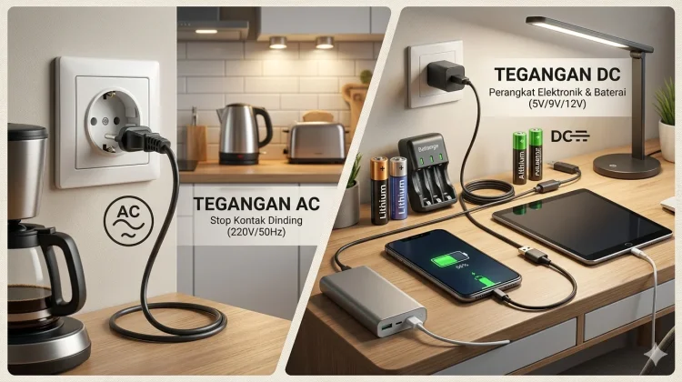 Kenali AC dan DC, Dua Jenis Listrik yang Dipakai di Rumah