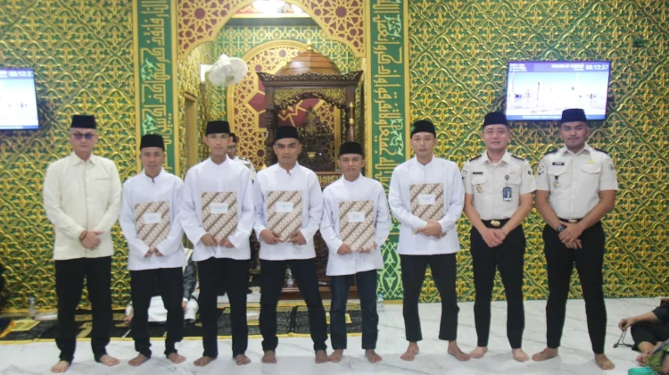 Remisi Idulfitri, Lima Warga Binaan Lapas Pekanbaru Langsung Bebas