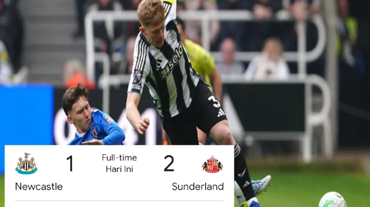Sunderland Bungkam Newcastle di Derby Panas Tyne Wear