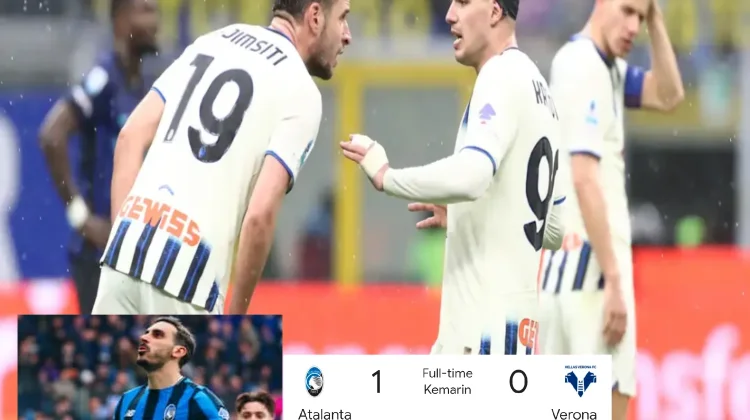 Atalanta Menang Tipis Kado Spesial untuk De Roon