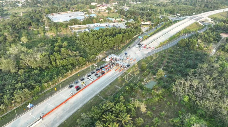 Trafik Arus Balik Lebaran di Jalan Tol Trans Sumatra Tembus 209 Ribu Kendaraan