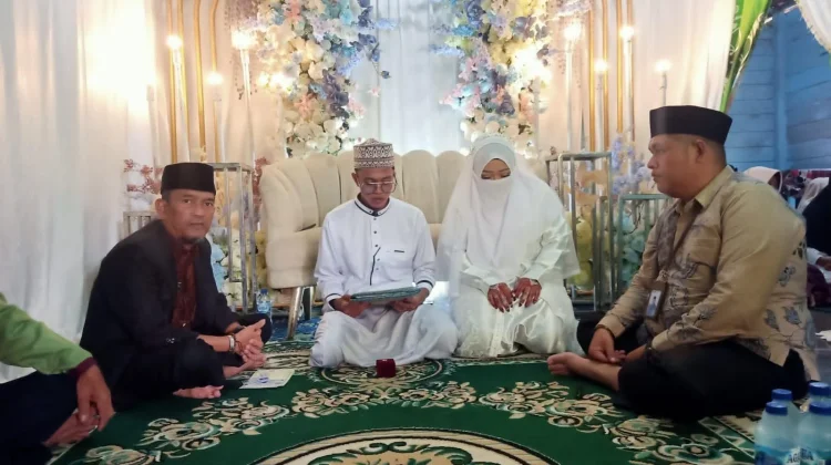 Pasca Lebaran, Pelayanan Akad Nikah di Riau Tetap Lancar