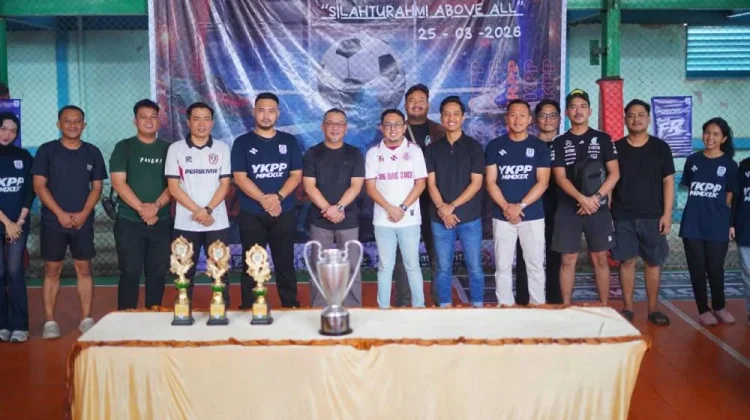 Sekdako Fahmi Buka Turnamen Futsal Alumni SMA YKPP