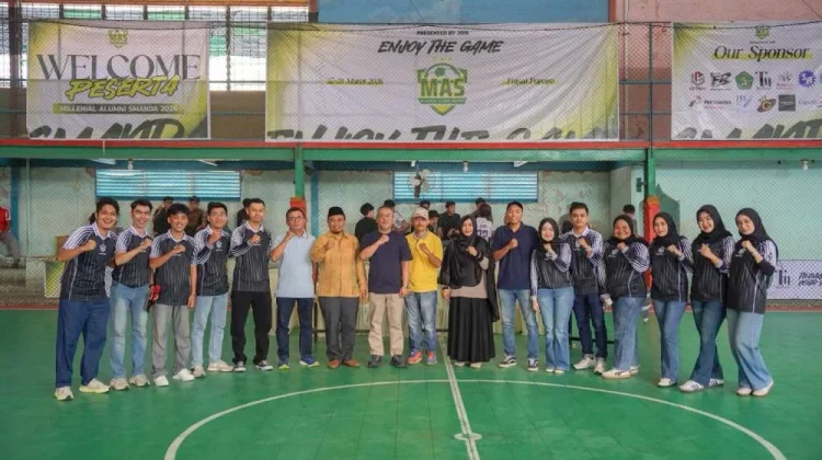 Sekdako Fahmi Buka Turnamen Milenial Alumni Smanda Tahun 2026