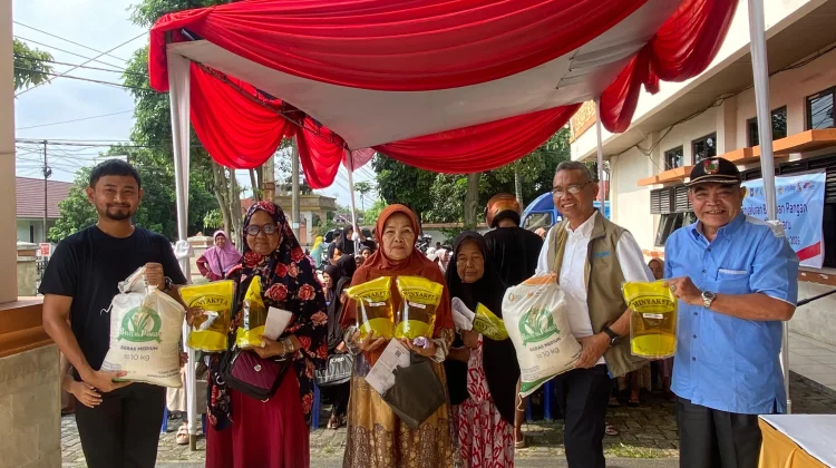 Penyaluran Bantuan Pangan di Pekanbaru Terus Dilakukan
