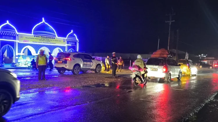 Volume Kendaraan Meningkat, Arus Balik di Riau Tetap Lancar