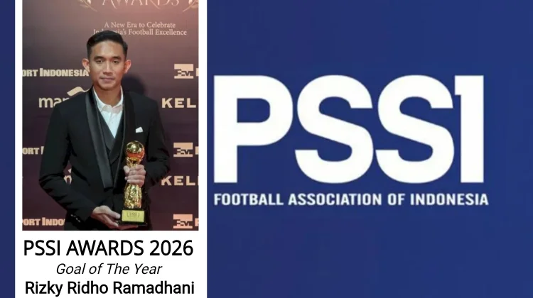 Ridho Guncang Panggung PSSI Awards 2026 lewat Gol Spektakuler