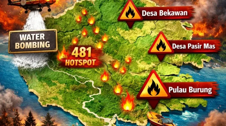 Karhutla Inhil Meluas, Pemadaman Dipercepat
