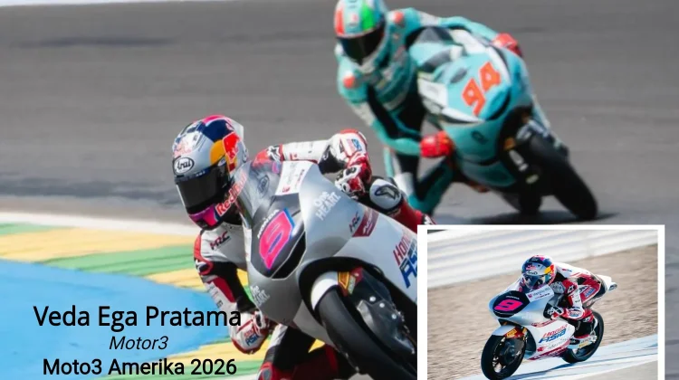 Veda Ega Crash Tragis, Klasemen Moto3 Berubah Drastis