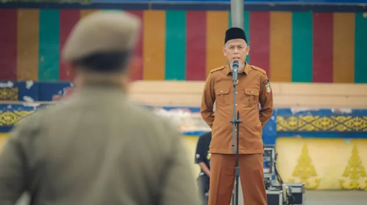Dumai Pimpin Apel Gabungan Pasca Cuti Bersama Hari Raya Idul Fitri 1447