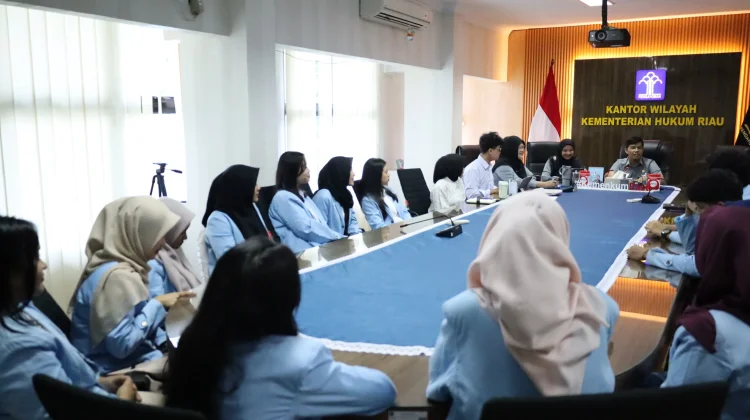 Kemenkum Riau Evaluasi Program Magang, Bekali Mahasiswa dengan Soft Skill