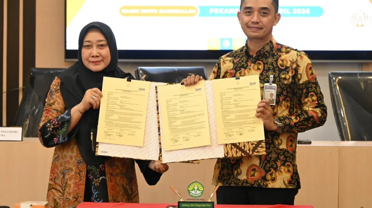 Jalankan Program Peduli Pendidikan di Kampus, BRI Bangun Area Parkir di Unri