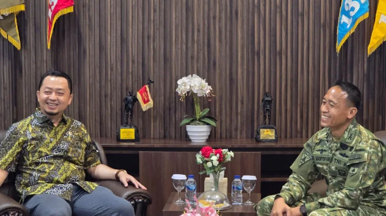 Syahrul Aidi Kunker ke Yonif 132/Bima Sakti, Dorong TNI Makin Dekat dengan Rakyat