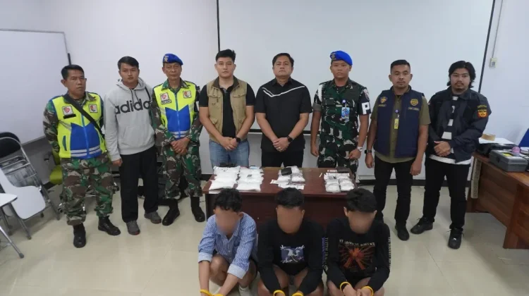 Avsec dan Lanud RSN Pekanbaru Gagalkan Penyelundupan Sabu di Bandara