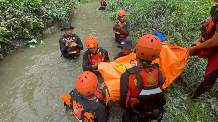 Pria Terbawa Arus di Sidomulyo Ditemukan Meninggal Dunia