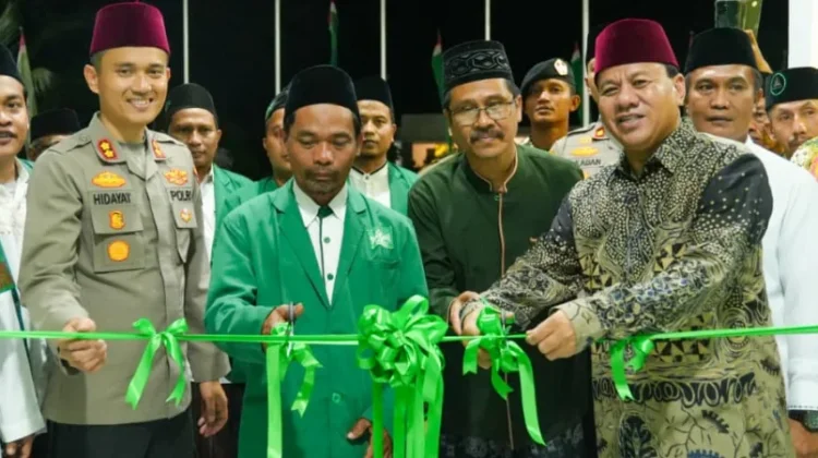 Bupati Kuansing Resmikan Sekretariat MWC NU Sungai Buluh Singingi Hilir