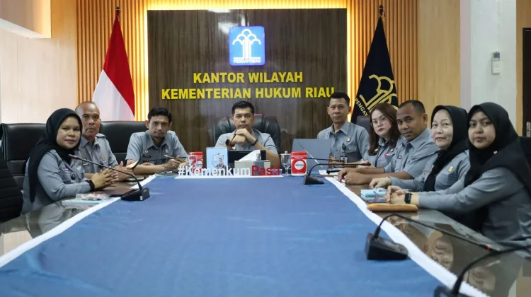 Kemenkum Riau Ikuti Kick Off Penilaian Mandiri SPIP Terintegrasi 2026