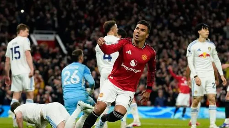 Manchester United Tumbang di Old Trafford, Leeds United Menang 2-1