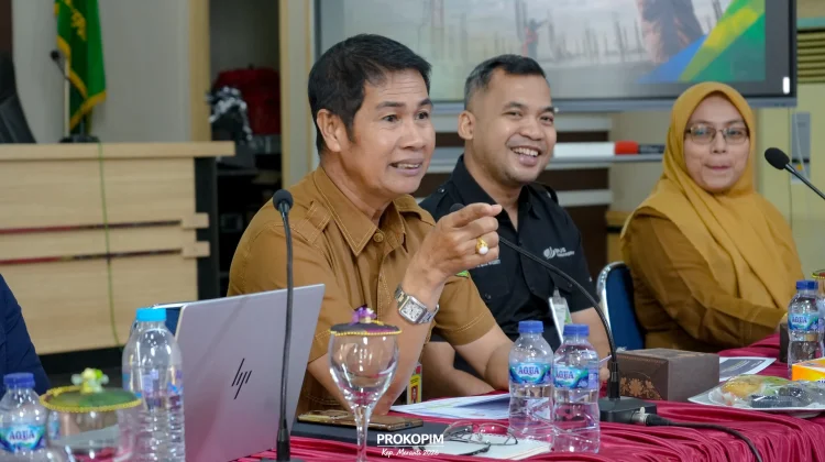 Pemkab Meranti dan BPJS Ketenagakerjaan Bahas Perlindungan Pekerja Kontruksi