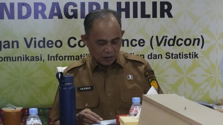 Bupati Inhil Bahas Proyeksi APBD 2026