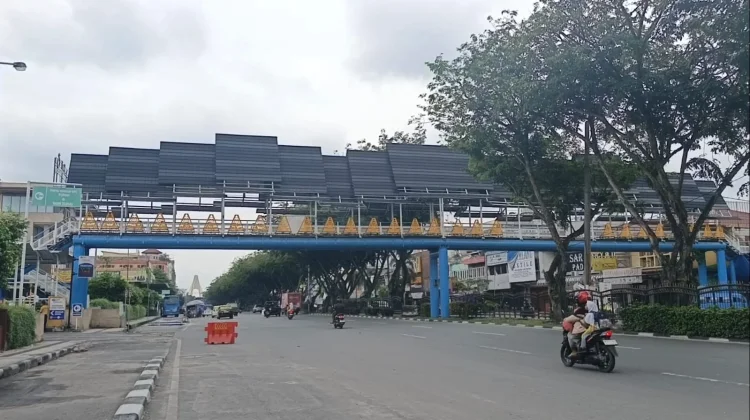 Pemko Pekanbaru Revitalisasi JPO Sukaramai