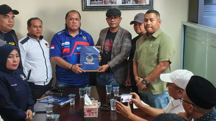 DPW Partai Nasdem Sampaikan Aspirasi ke Kantor PWI Riau