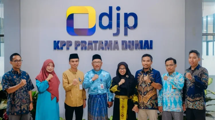 Sekdako Dumai Bahas Langkah Optimalisasi Penerimaan melalui Pajak Bersama KPP
